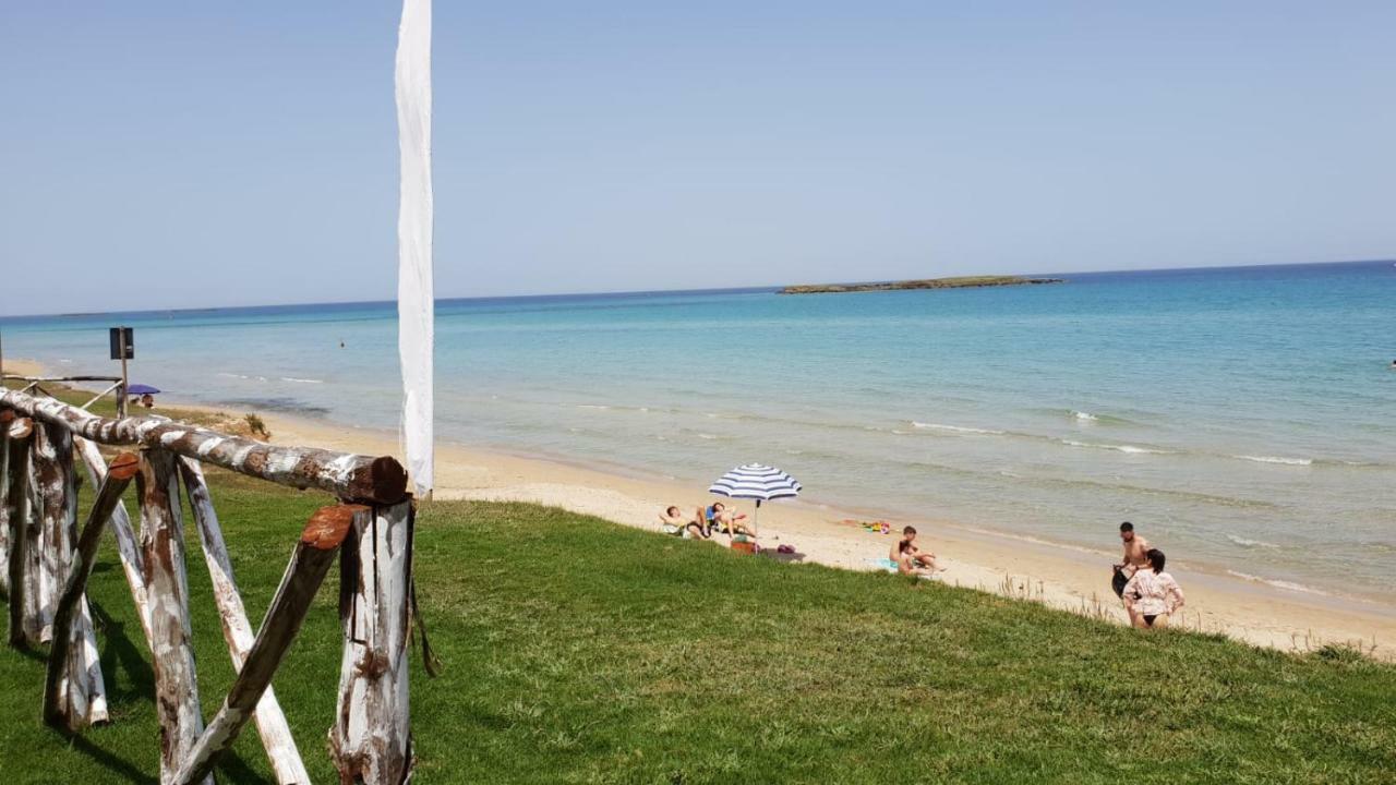 Casa Vacanza In Pieno Centro Storico Vicino Ostuni E La Riserva Di Torre Quaceto 圣维托诺曼 外观 照片